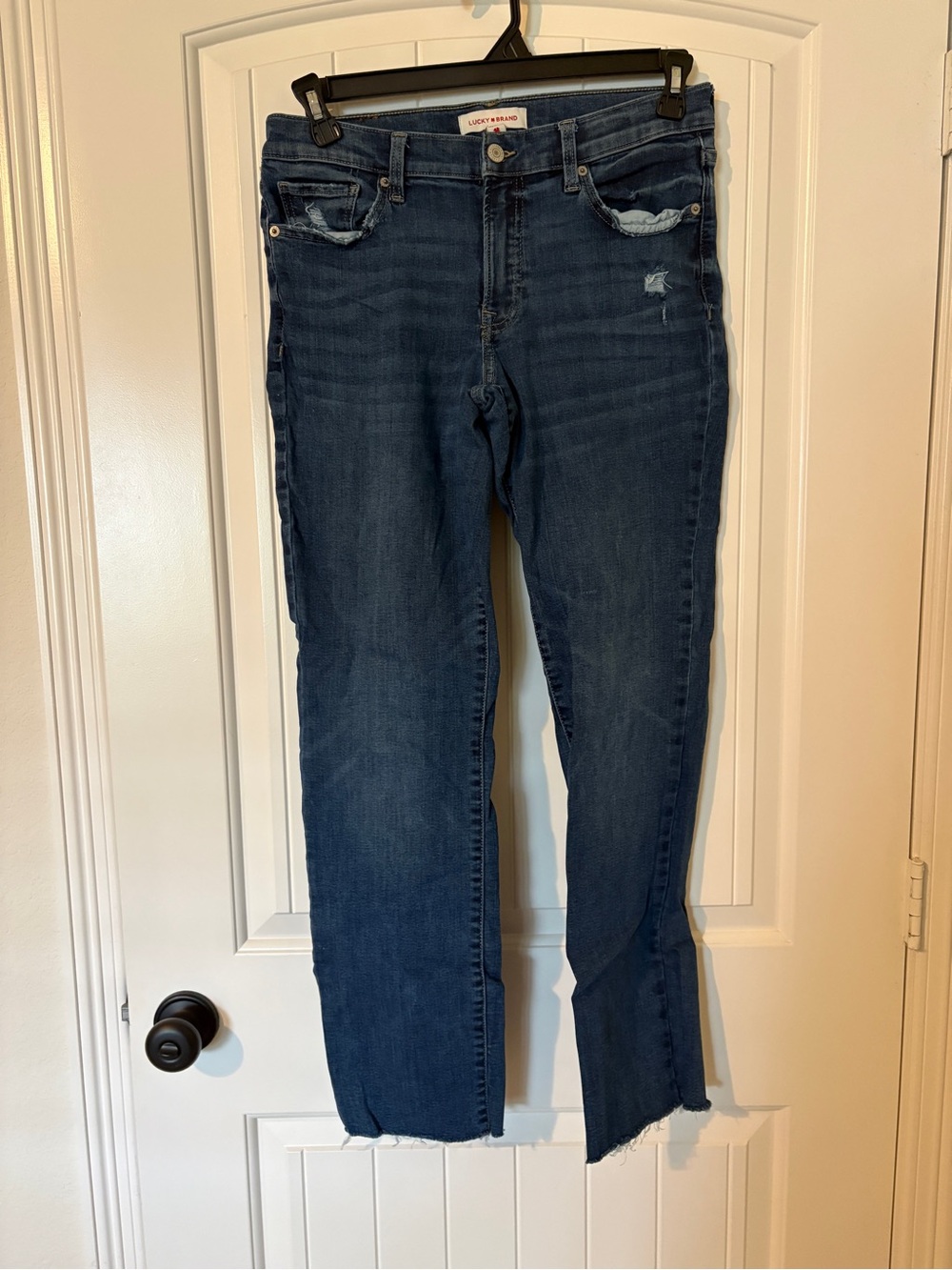 Lucky Brand Mid-Rise Straight Jeans